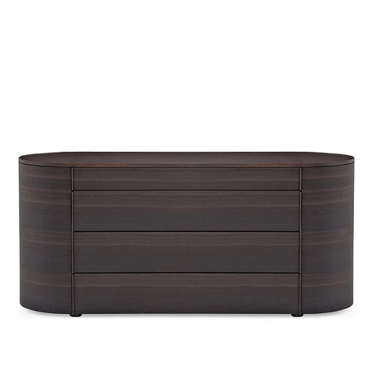 Onda Chest Of Drawers, Structure Spessart Oak, Top Spessart Oak