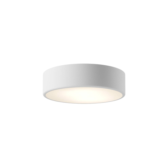 Taklampa Cleo, Ø 30 cm, vit