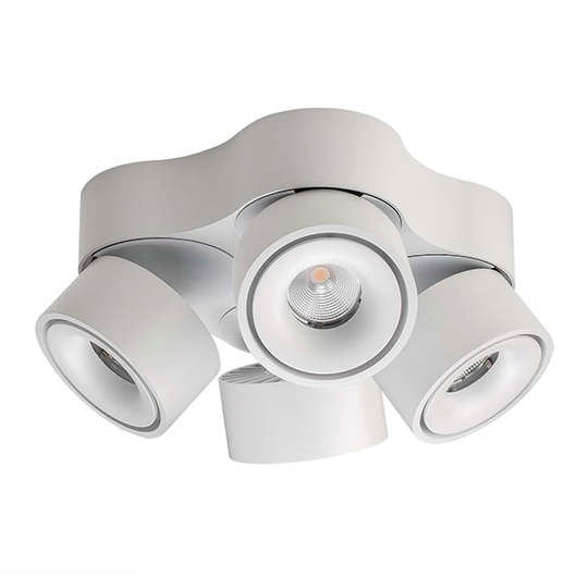 Antidark Easy W4100 Vägglampa LED Vit M.hål
