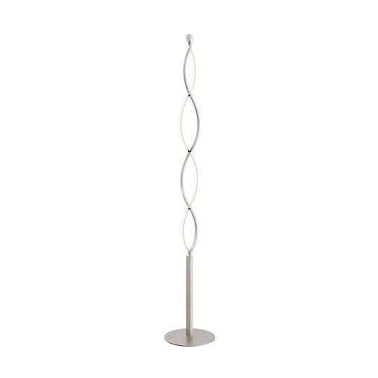 Vågformig LED-golvlampa Auron