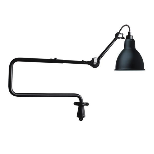 Lampe Gras N303 Vägglampa Matt Svart