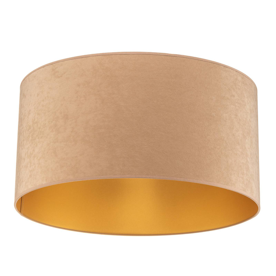 Taklampa Golden Roller Ø 60 cm beige/guld