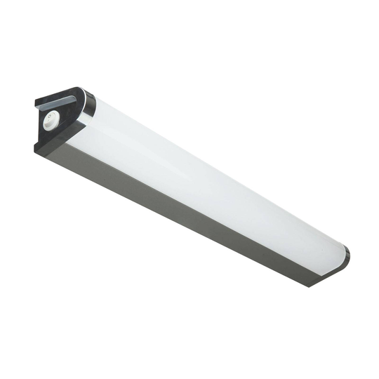 LED-vägglampa 511106 för spegel, med strömbrytare