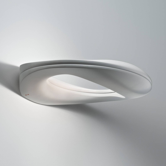 Fabbian Enck LED-vägglampa vit