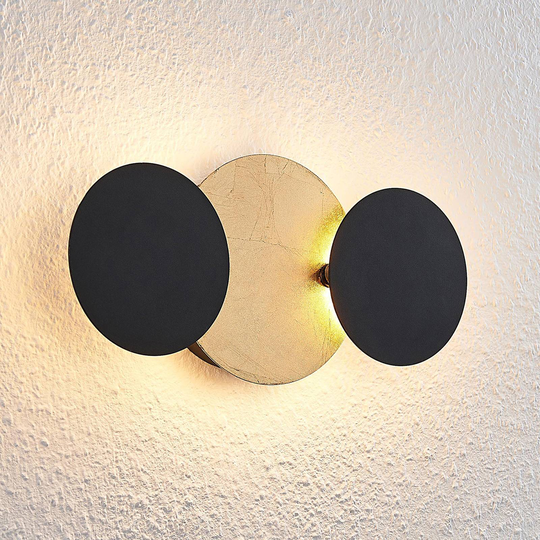 Lindby Grazyna LED-vägglampa, 3 lampor