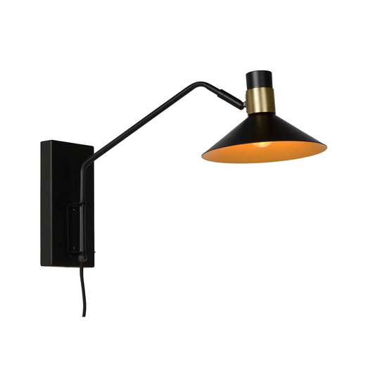 Vägglampa Pepinj med kabel och stickpropp