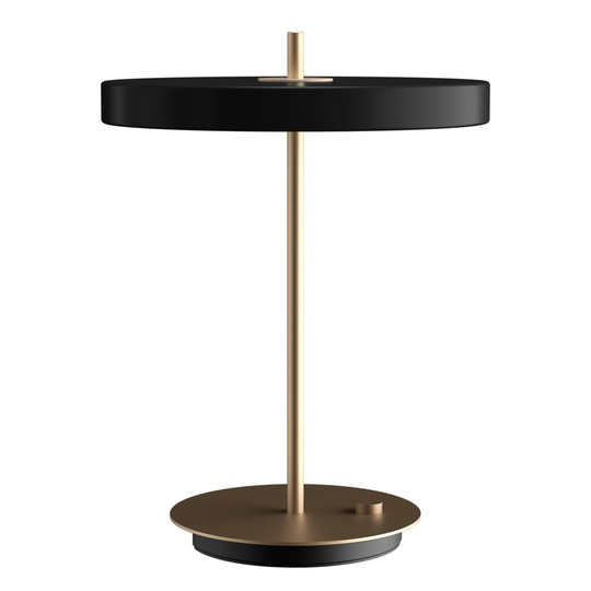 UMAGE LED-bordslampa Asteria table USB svart