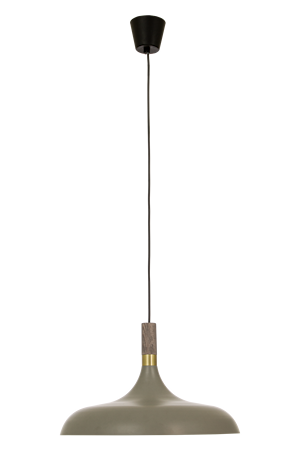 Sense Taklampa 42Cm Grå/Matt Mässing IP20