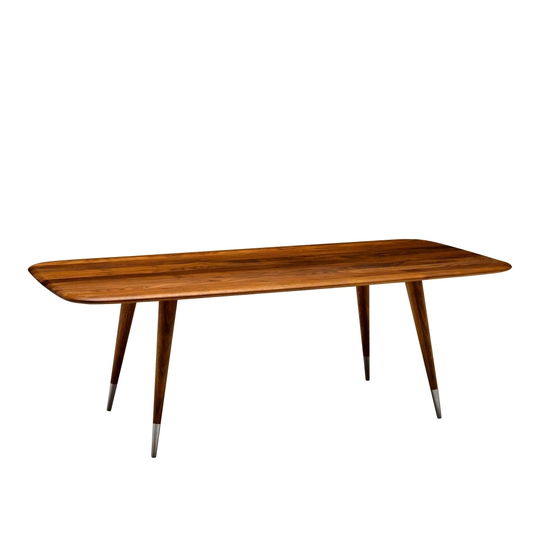 AK 2530 Point Soffbord, Höjd 40 cm, Skiva i Vitoljad ek, Ben i samma t