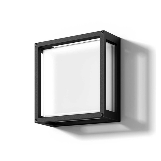 Loom Design THOR Tak/Vägglampa SVART, 12W LED