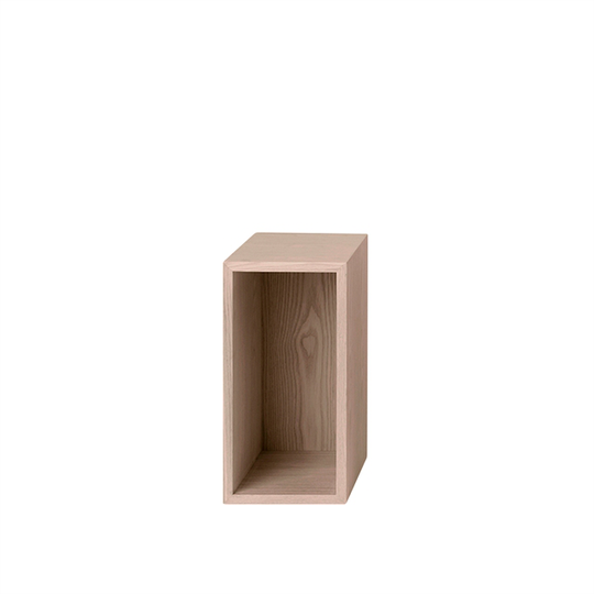 Muuto Stacked Hyllsystem Liten m. Bakplatta Ek