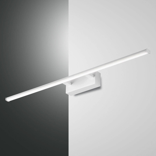 LED-vägglampa Nala, vit, bredd 75 cm