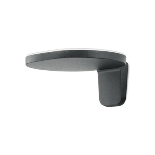 Flos Oplight W2 Vägglampa Strukturerad Antracit