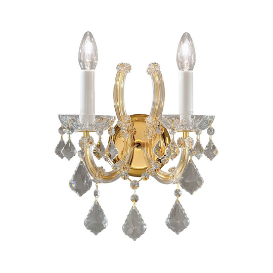 KOLARZ Maria Louise vägglampa guld 24 kt 2 lampor
