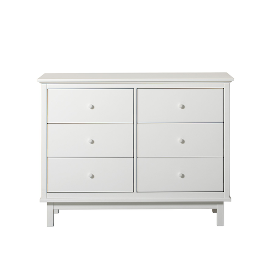 Seaside byrå 6 lådor, Oliver Furniture