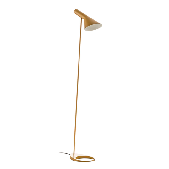 Louis Poulsen AJ - golvlampa, ockragul