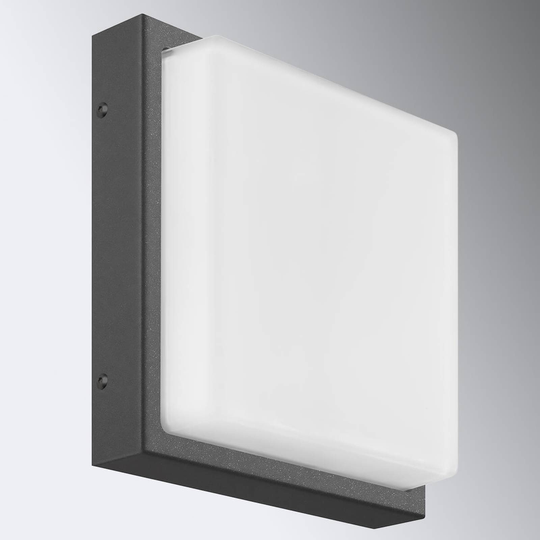 Vägglampa Ernest E27 utan sensor grafit