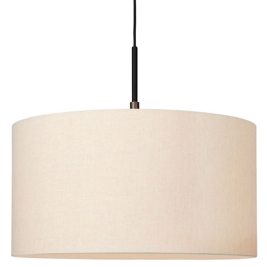 GUBI Gravity Taklampa Ø60 Antik Mässing & Canvas
