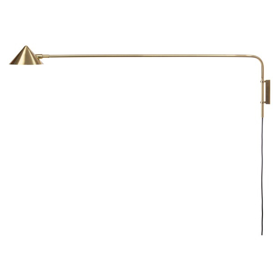 Watt & Veke Kelly Lång Vägglampa Guld