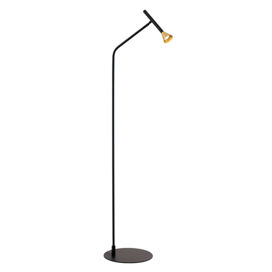 LED-golvlampa Odeon med touchdimmer