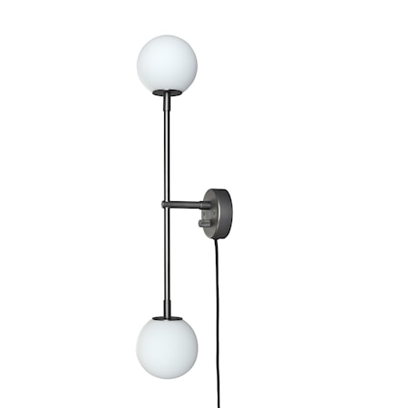 Drop Bulp Vägglampa Grey
