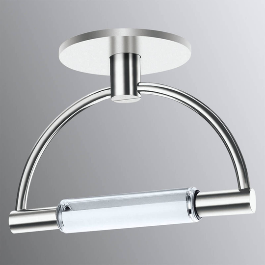 Modern LED-taklampa Gradi med bländskydd