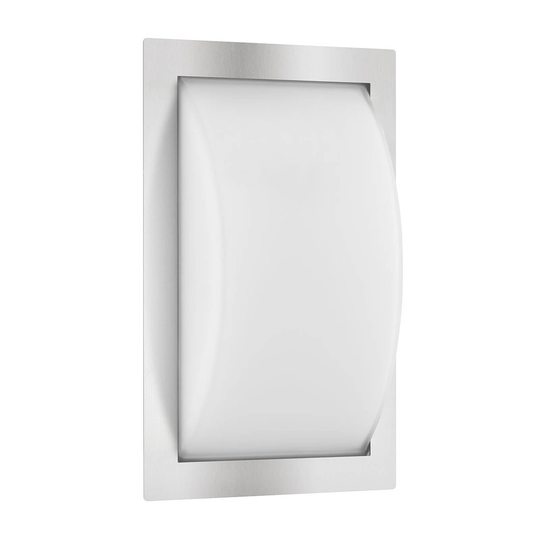 LED-utomhusvägglampa Ivett rostfritt stål