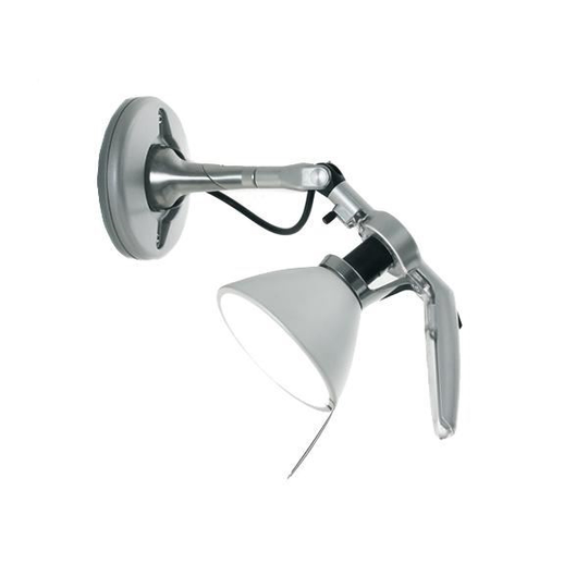 Luceplan Fortebraccio Vägglampa W1 Stor Vit