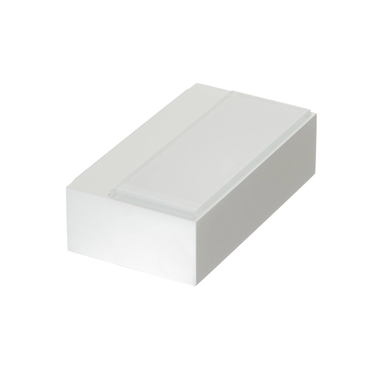 BEGA 12277 LED-vägglampa 3 000 K 20 cm vit