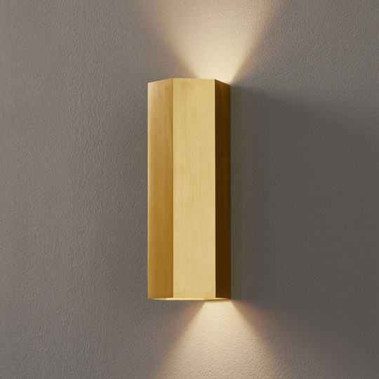 WEVER & DUCRÉ Hexo mini 2,0 vägglampa 20 cm guld