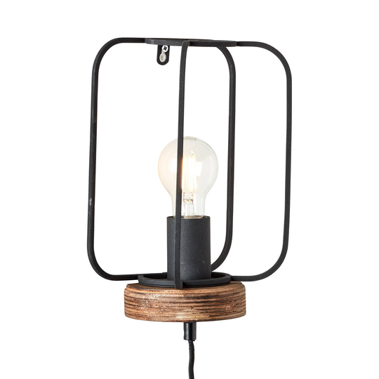 Vägglampa Tosh med sladd