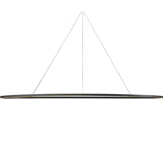 Nemo Ellisse Mega Taklampa Svart/ Vit Downlight 2700k