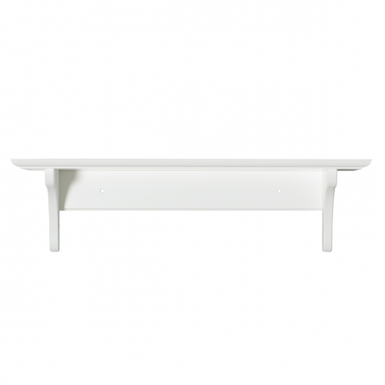 Hylla med krokar vit 20 x 60 cm, Oliver Furniture