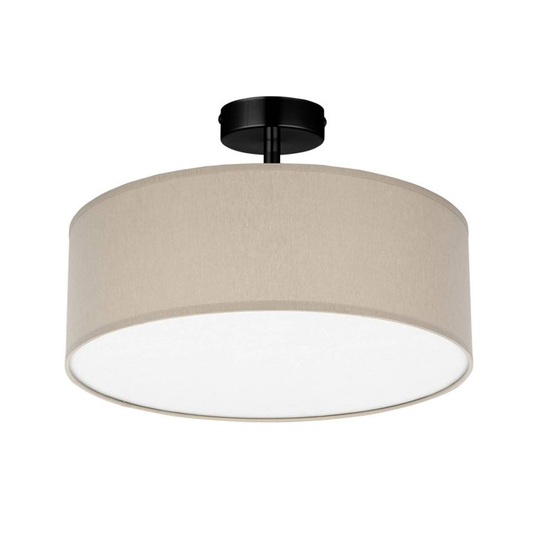 Taklampa Rondo med avstånd, gräddvit Ø 45 cm