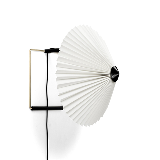 HAY Matin Ø30 Vägglampa Vit