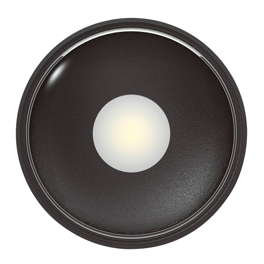 LED-utomhustaklampa Girona, antracit