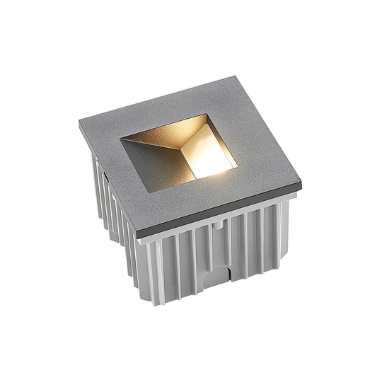 Arcchio Zamo infälld vägglampa, svart, G9, IP65