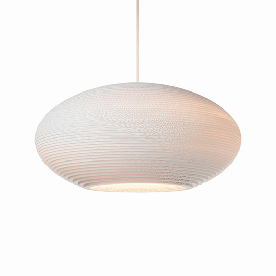 Graypants Scraplight Disc 24 Taklampa Stor Vit
