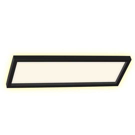 LED-taklampa 7365, 58 x 20 cm, svart