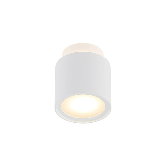 Arcchio Walisa LED-taklampa, mjölkglas, vit