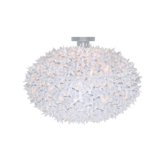 Kartell Bloom C1 LED-taklampa G9, vit