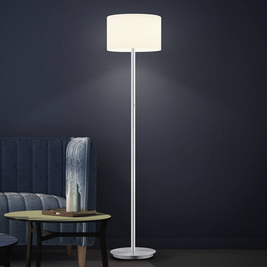 BANKAMP Grazia LED-golvlampa ZigBee nickel