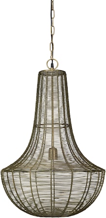 Kingstown Taklampa Mässing 35cm