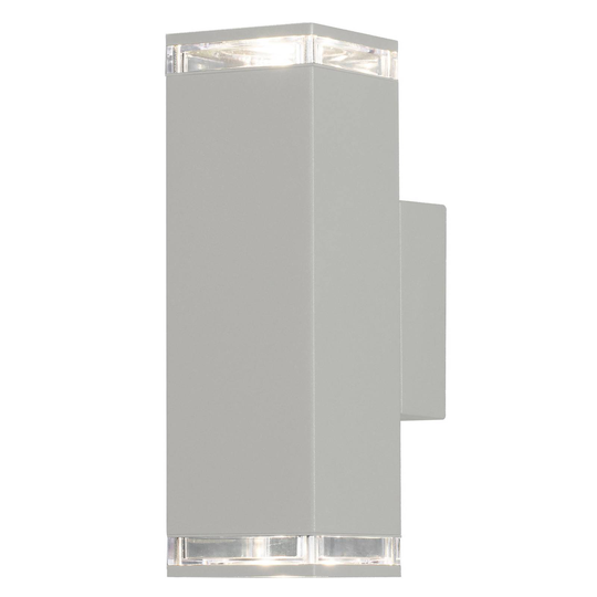 Utomhusvägglampa Pollux, up/down höjd 23,5 cm