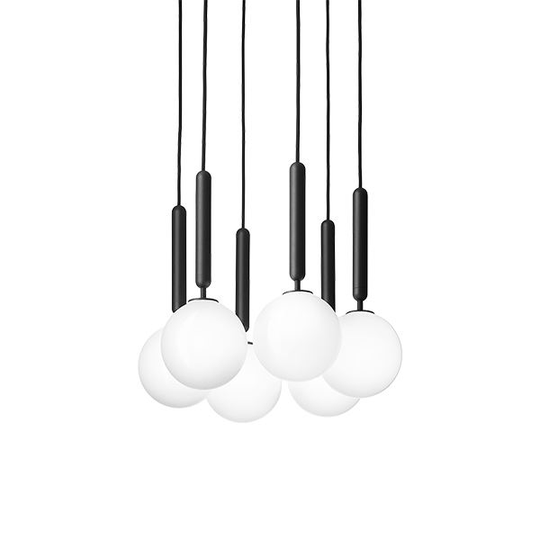 Nuura Miira 6 Pendel Opal Vit