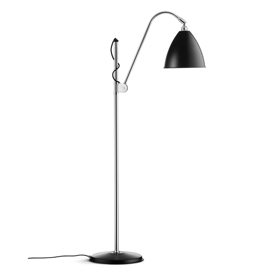 Bestlite - BL3 Golvlampa, Medelstor, Krombas, Finish: - Black