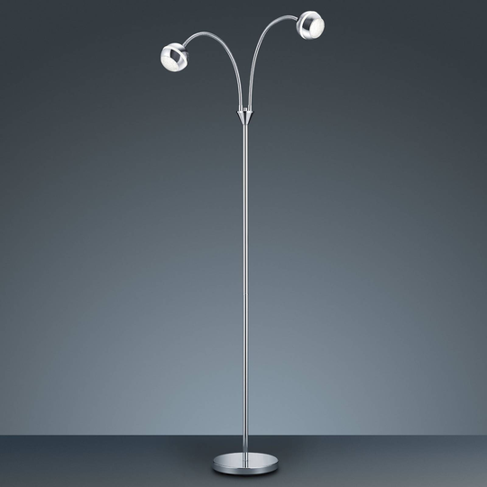 LED-golvlampa Ada, 2 ljuskällor