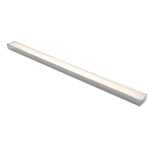 Lindby Layan LED-badrumsvägglampa, krom, 120 cm