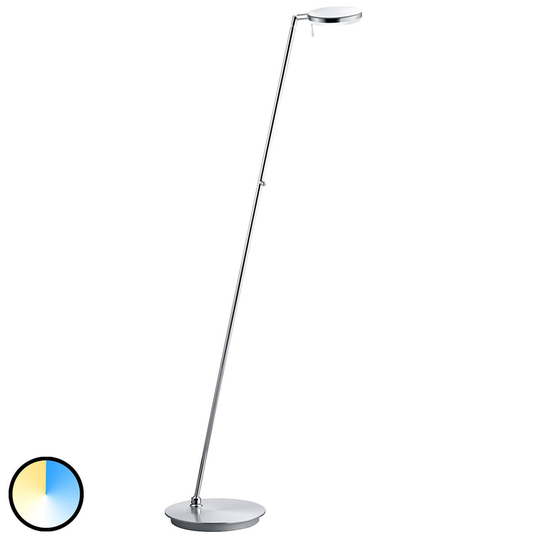 B-Leuchten Omega golvlampa CCT-teknik, nickel