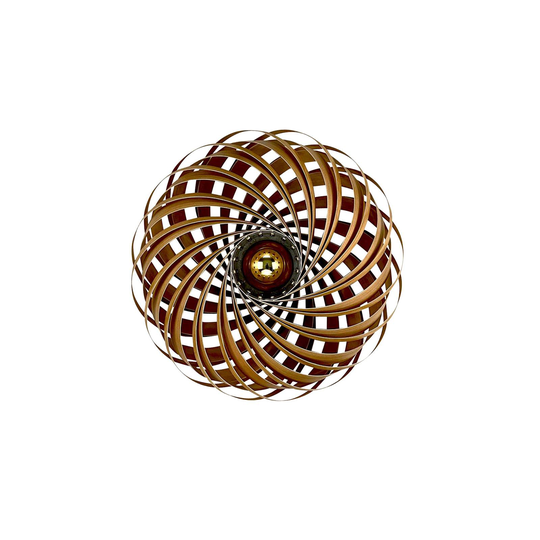 Gofurnit Veneria vägglampa, körsbärsträd, Ø 50 cm